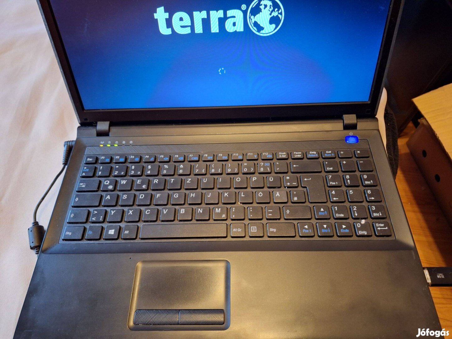 Eladó:Terra Mobile 1512, 15,6" HD Kijelző, Intel Celeron 1037U proce