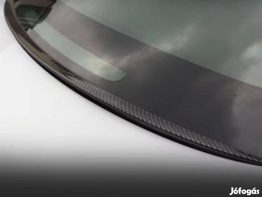 Eladó Tesla Model 3 hátsó szélvédőre spoiler, esőfelfogó (Új) -Carbon