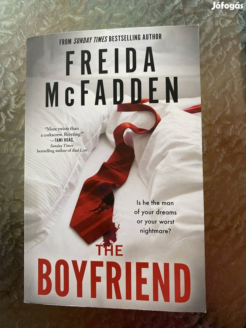 Eladó The Boyfriend by Freida Mcfadden című angol nyelvű könyve