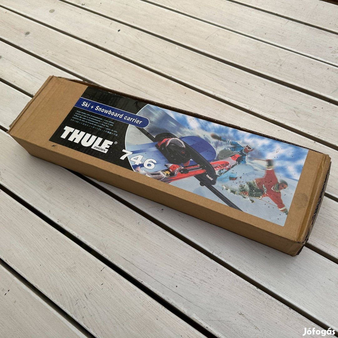 Eladó Thule 746 síléc és snowboard tartó! Bontatlan!