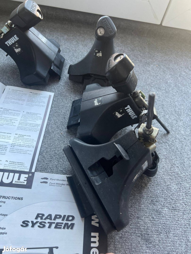 Eladó Thule Rapid System 1226 Kit és foot pack 2001- Ford Mondeohoz