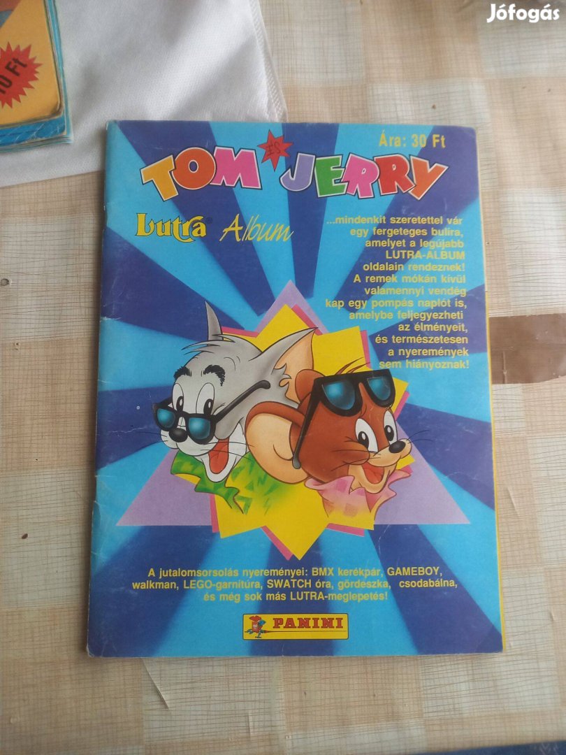 Elado Tom & Jerry panini album