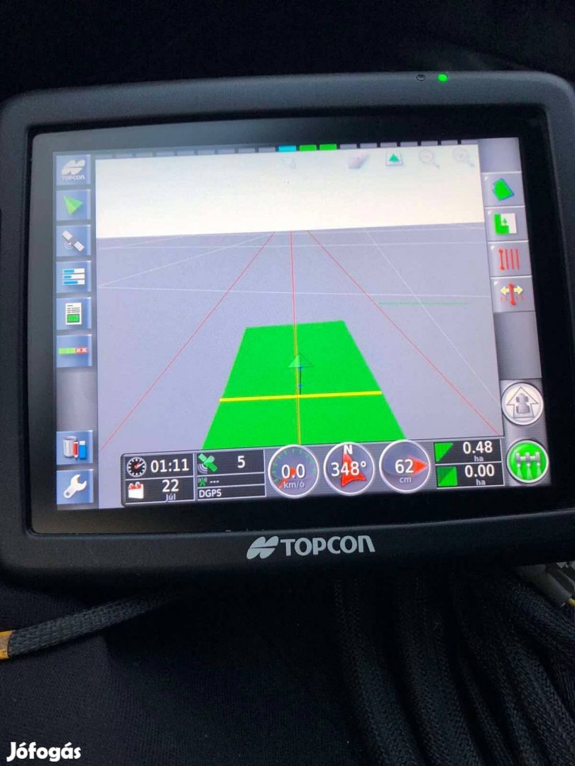 Eladó Topcon X25 sorvezető GPS