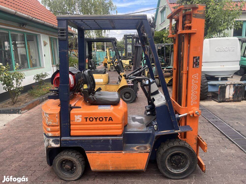 Eladó Toyota 1,5 tonnás targonca (V-4080)