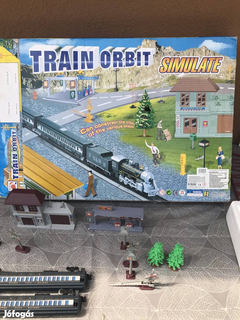 Eladó Train Orbit játék vasúti szett