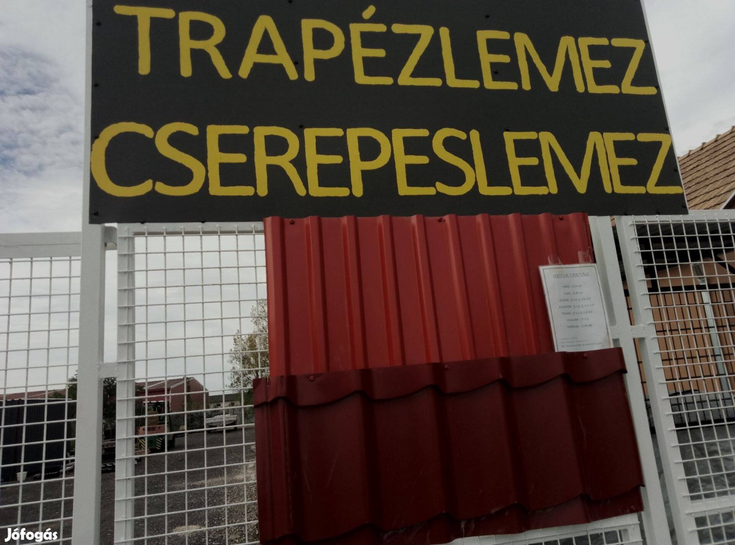 Eladó Trapézlemez