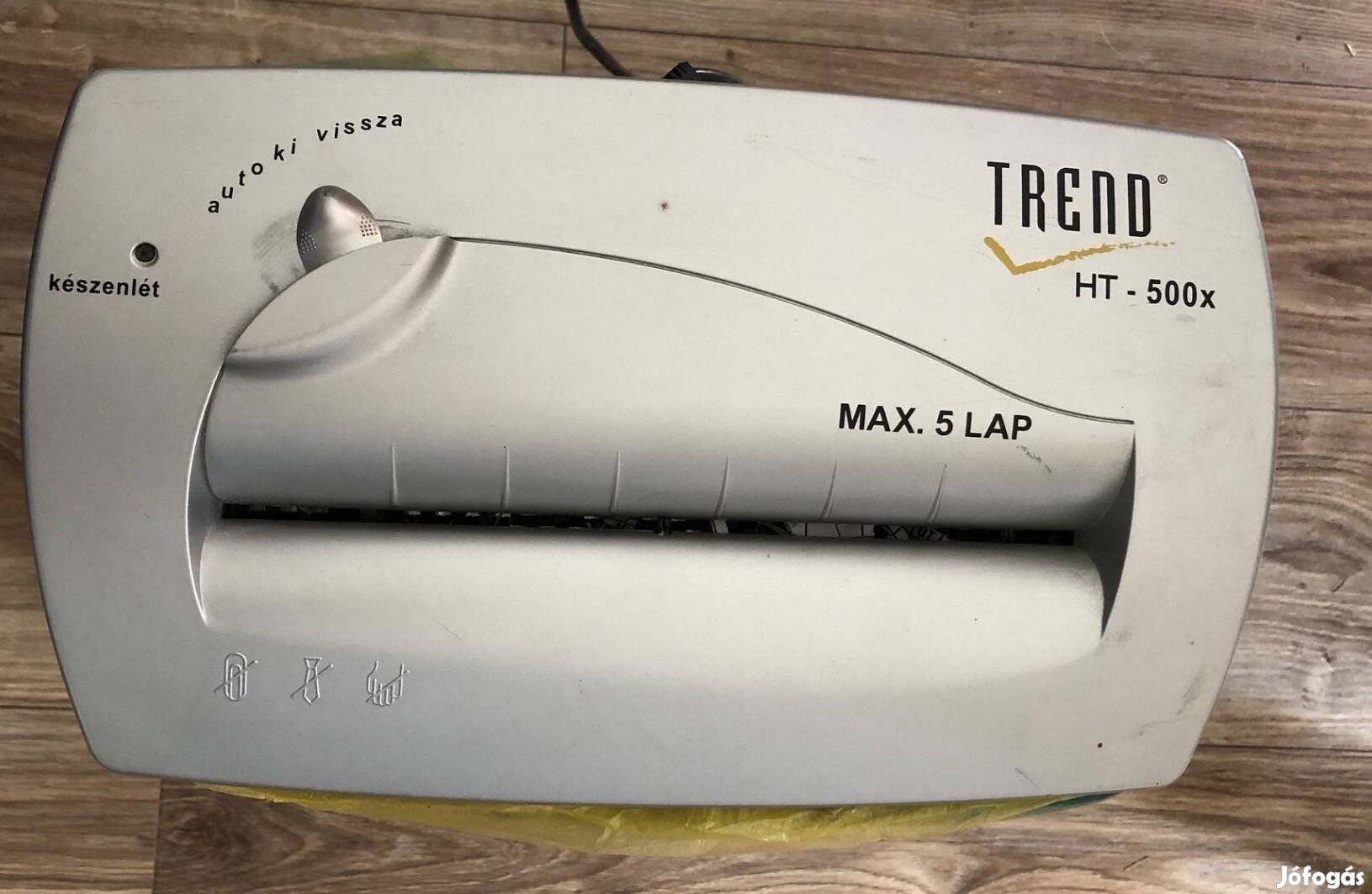 Eladó Trend HT-500x iratmegsemmisítő