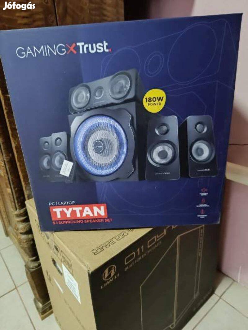 Eladó Trust Gxt 658 Tytan 5.1 hangfal szett!