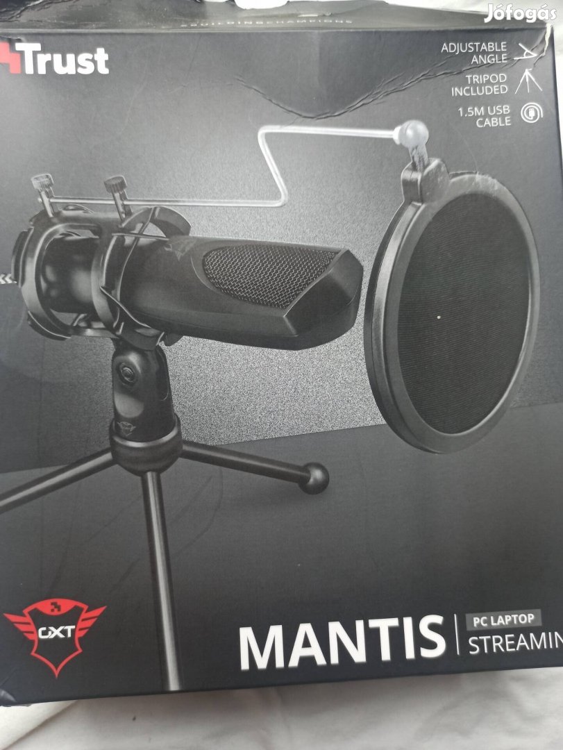 Eladó Trust Mantis streaming mikrofon