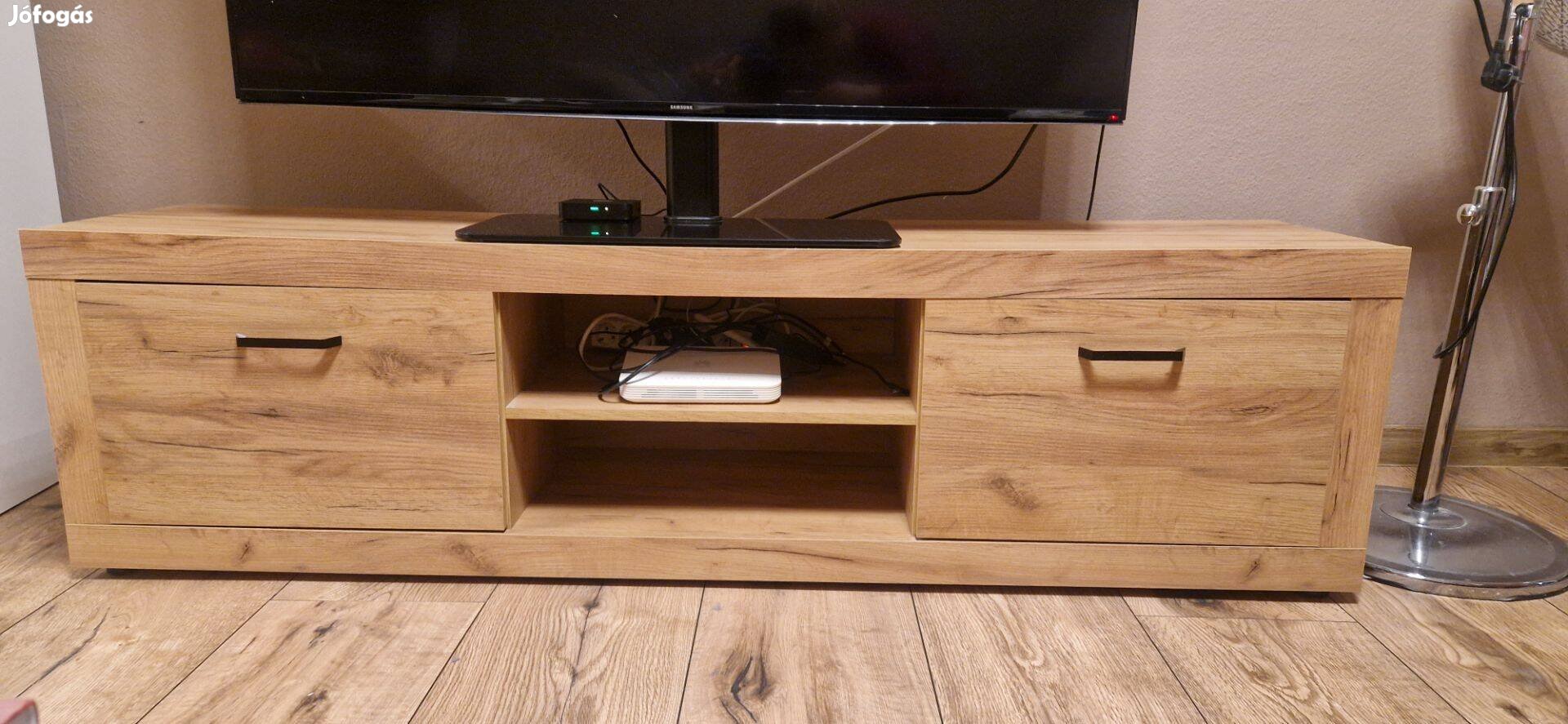 Eladó Tv állvány, artisan tölgy mintával