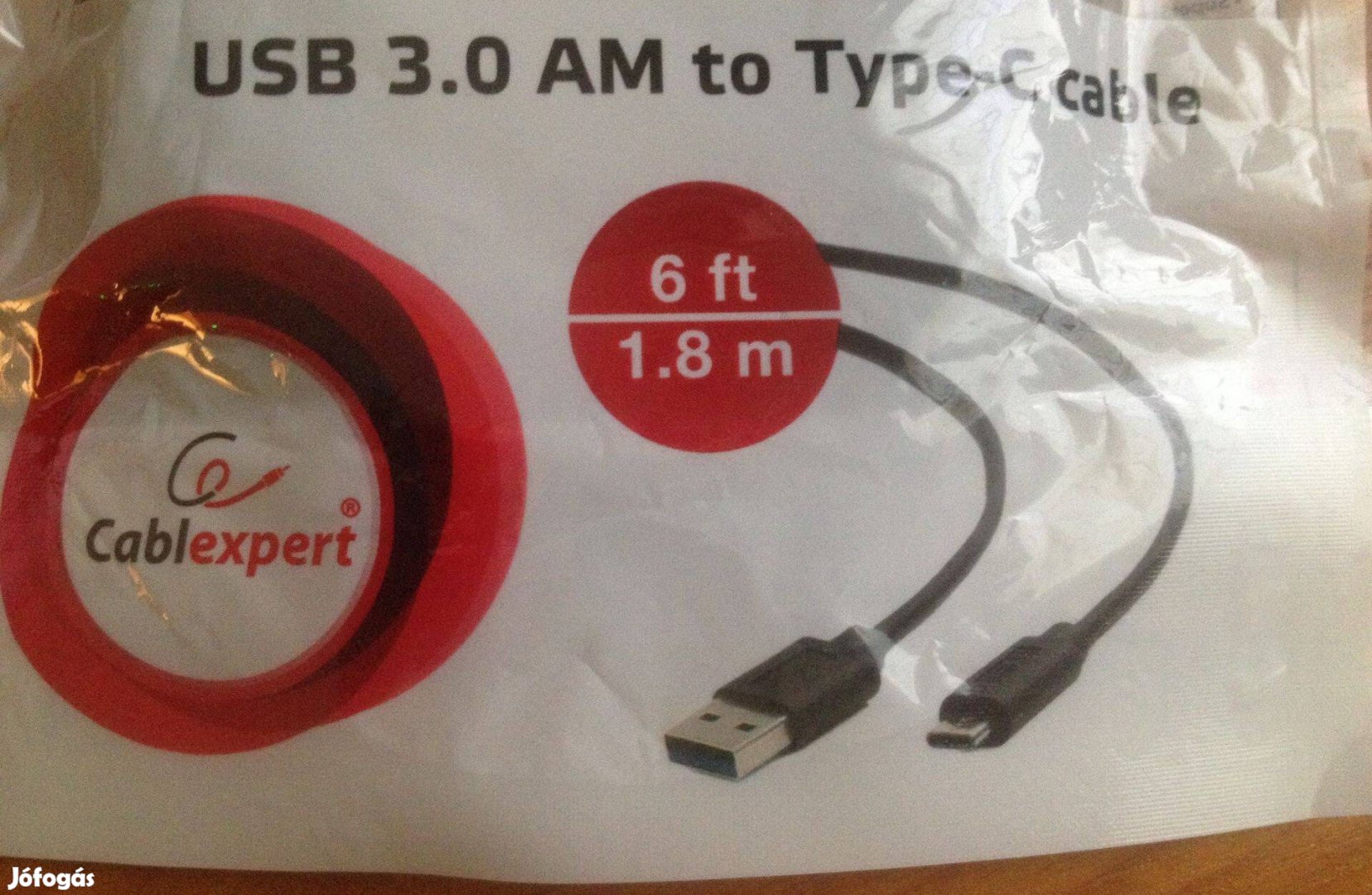 Eladó USB kábel 3.0 C /1,8m hosszúságú/!