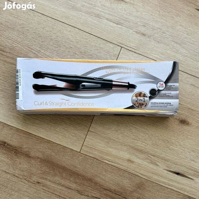 Eladó Új 2 az egyben hajvasaló és hajhullámosító