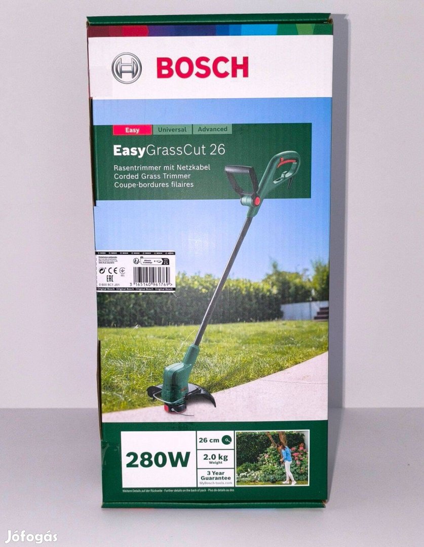 Eladó Új Bosch Easygrasscut 26 szegélynyíró