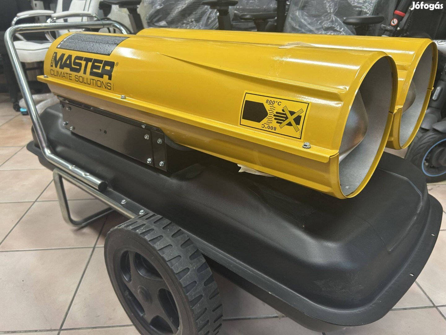 Eladó Új Gázolajos Hőlégfúvó Master B300 88kW Üzleteink