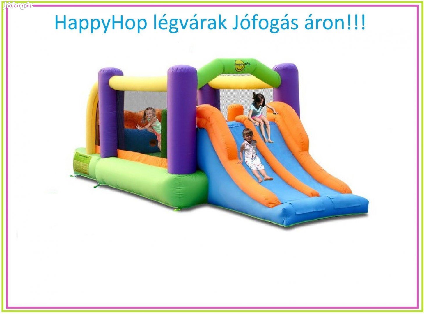 Eladó Új Happyhop Légvár Ugrálóvár!