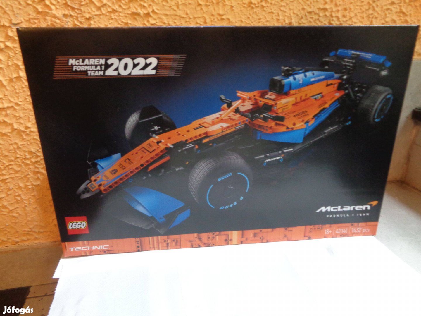 Eladó Új LEGO 42141 Technic Mclaren Formula 1 versenyautó Bontatlan