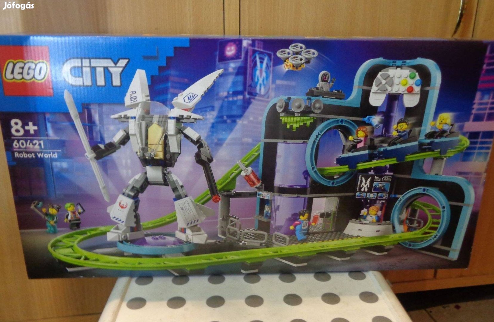 Eladó Új LEGO 60421 City Robotvilág hullámvasút bontatlan