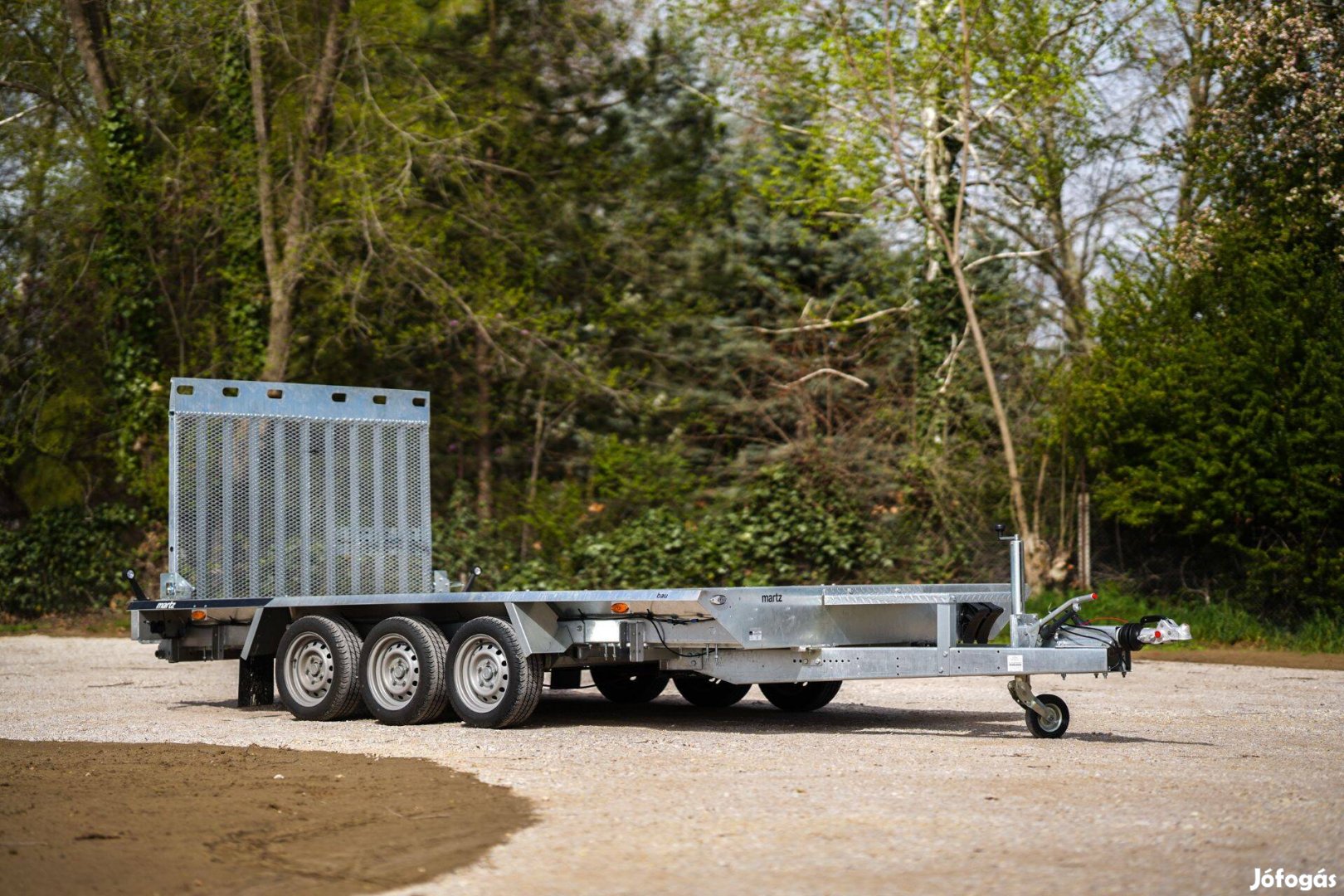 Eladó Új Martz Bau (3500 kg )kisgépszállító utánfutó