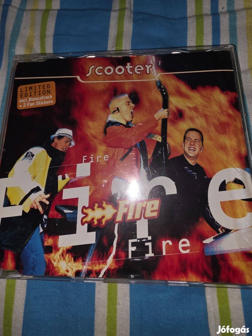Elado Uj Scooter Fire Limited Maxi Cd 2Db Marticaval