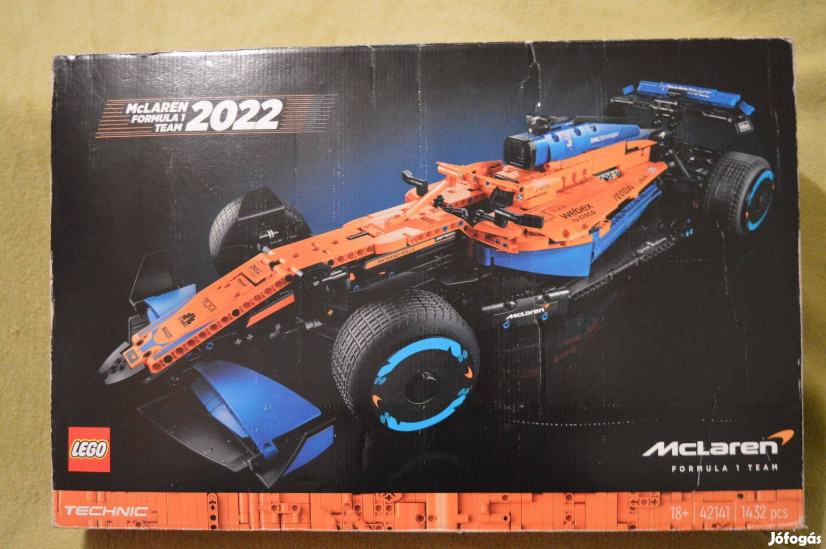 Eladó Új eredeti LEGO 42141 Technic Mclaren Formula 1 versenyautó