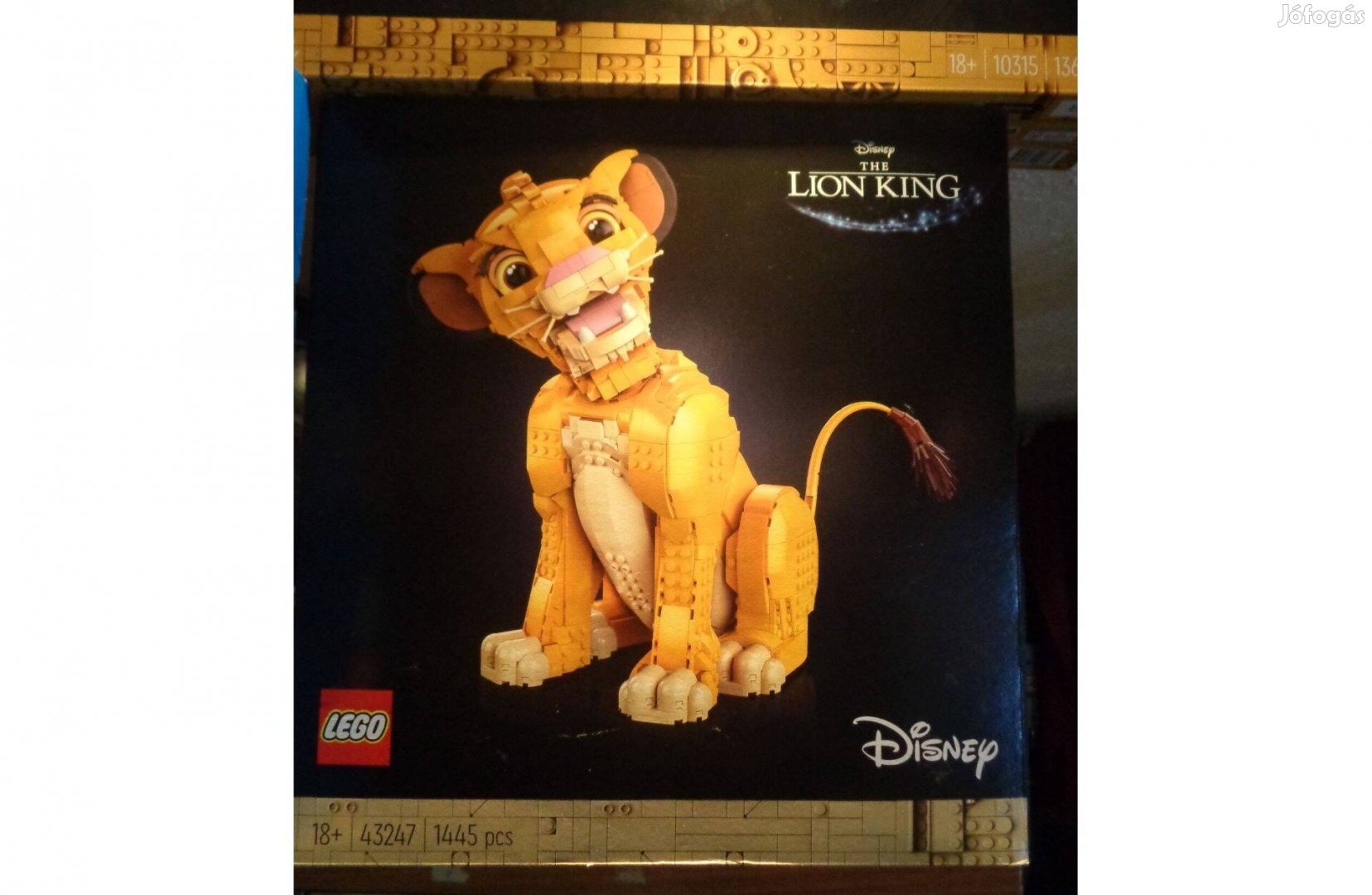 Eladó Új eredeti LEGO 43247 Disney Simba, az ifjú oroszlánkirály