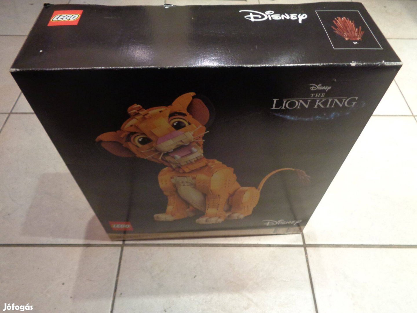 Eladó Új eredeti LEGO 43247 Disney Simba, az ifjú oroszlánkirály