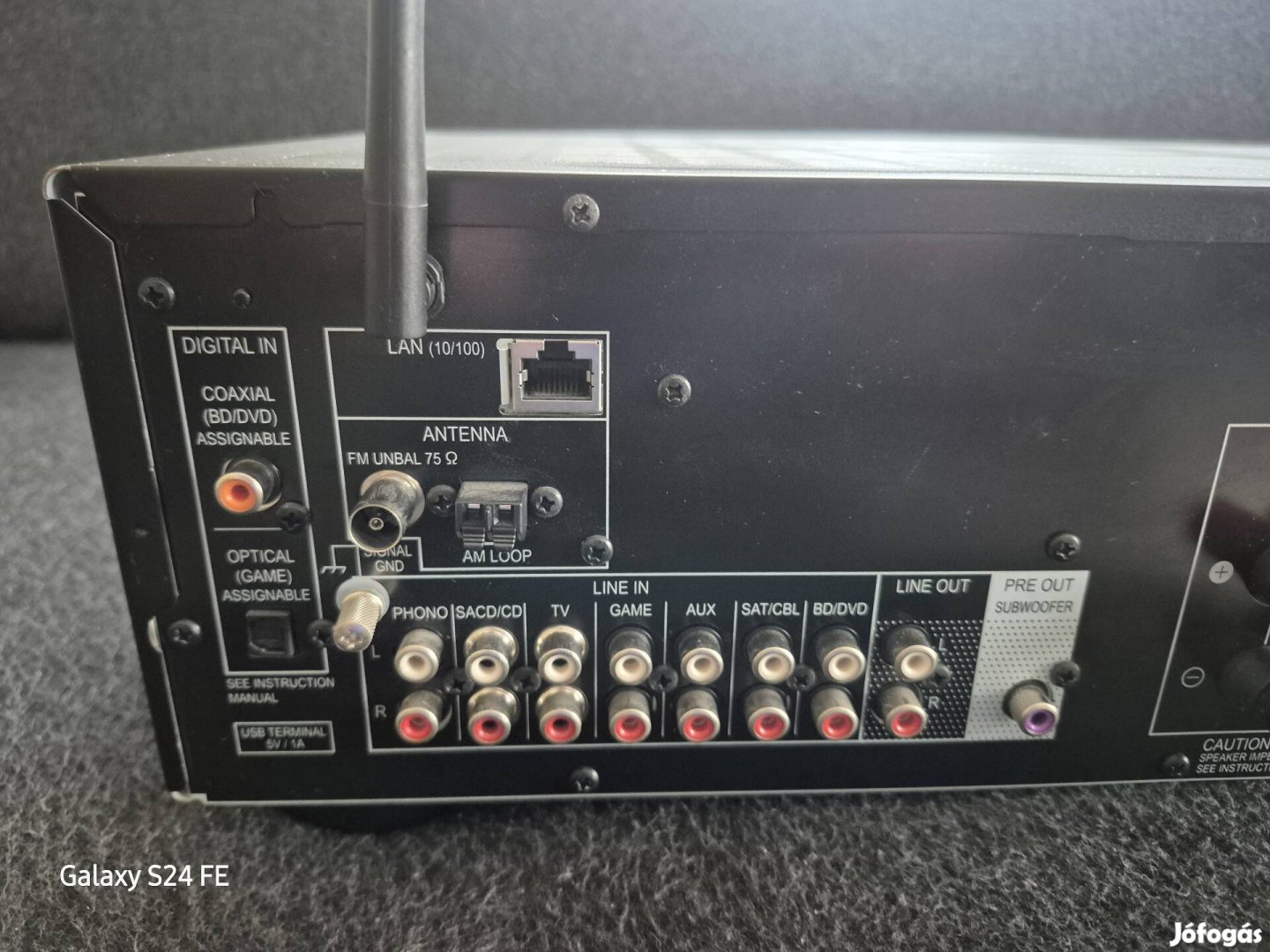 Eladó Újszerű Internetes Pioneer SX-N30-K  erősítő.