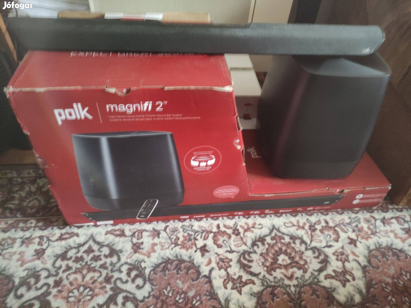 Eladó Újszerű Polk Audió Magnifi 2 Soundbar!