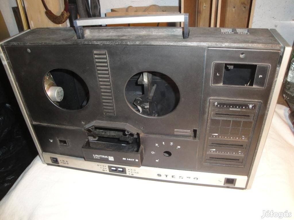 Eladó Unitra M 1417 magnó magnetofon komplett doboza hangszórókkal