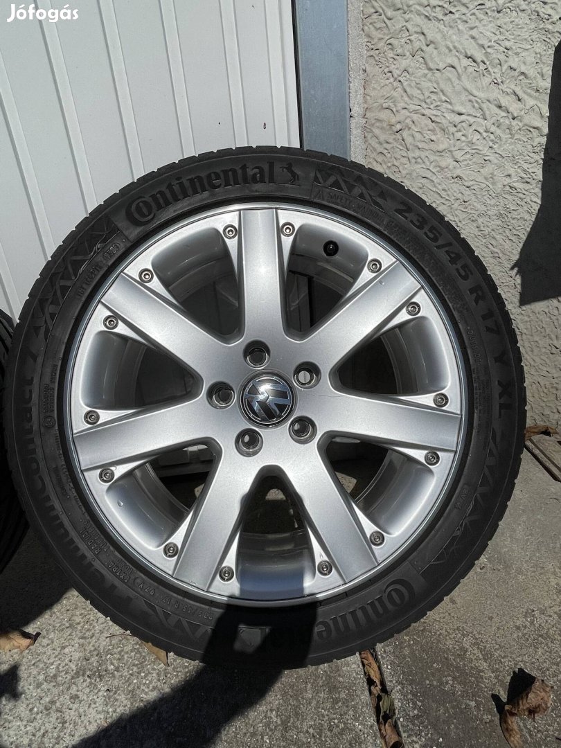 Eladó VW gyári Westwood BBS alufelni felnigarnitúra 5x112 , 235/45R17