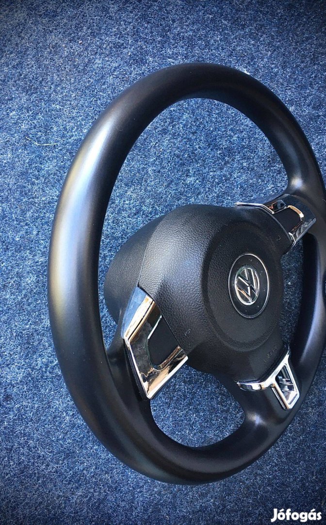 Eladó VW króm dekor fedlap MK6-os műanyag kormányhoz.7000ft