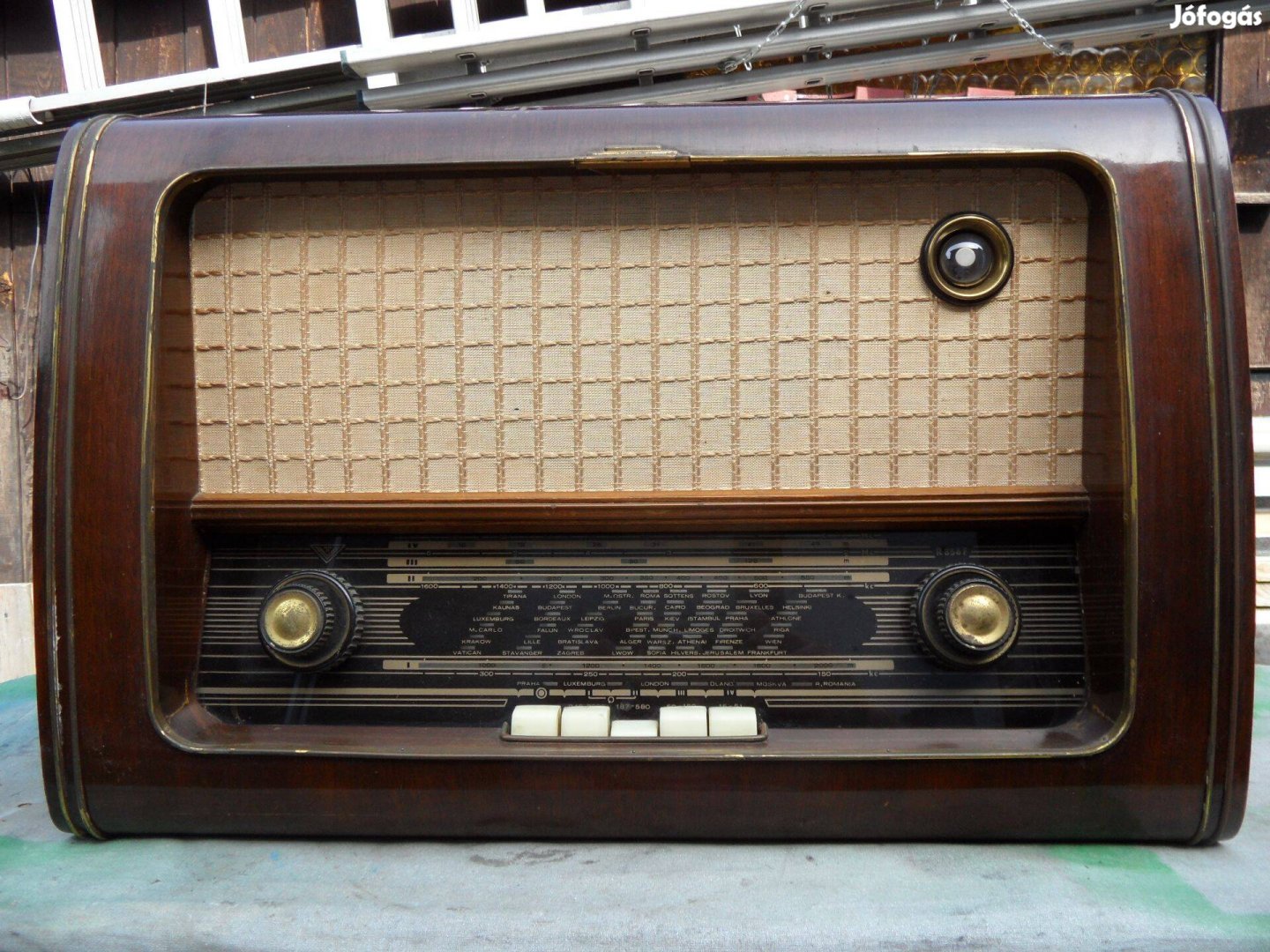 Eladó Vadásztöltény Videoton Typ. R 856 F elektroncsöves rádió