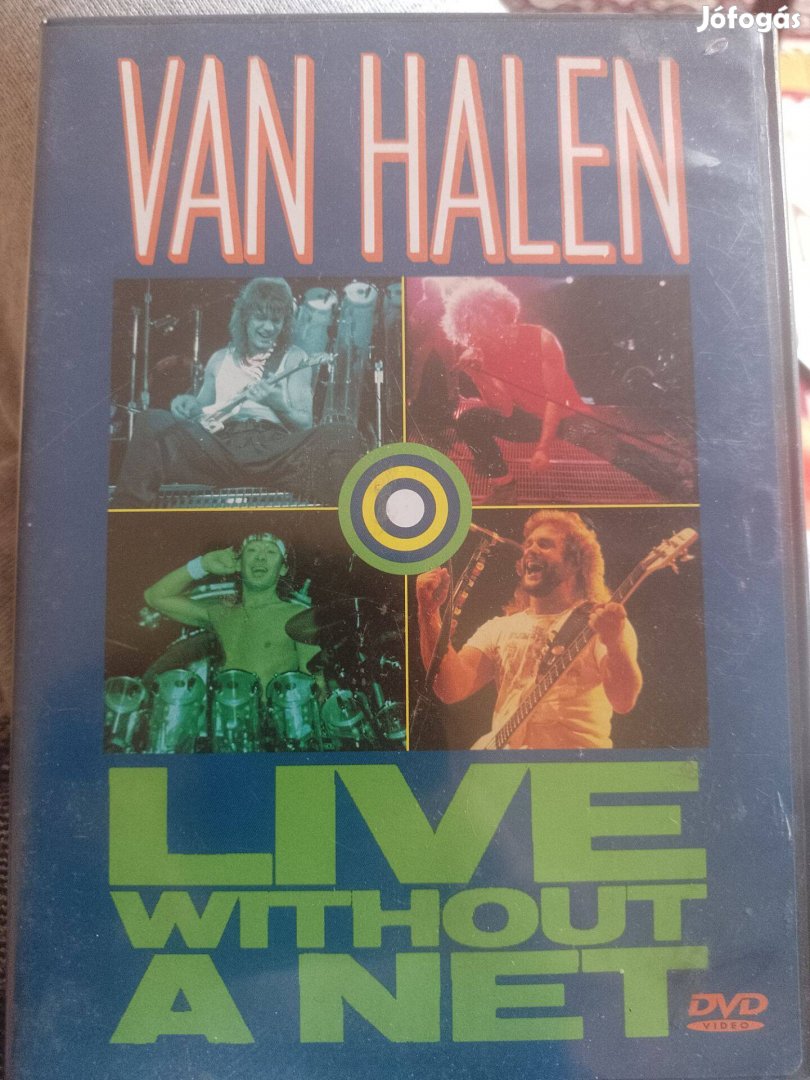 Eladó Van Halen Live without a net DVD