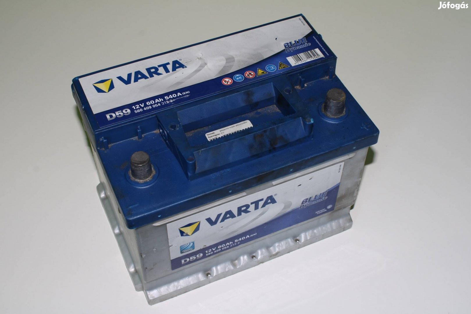 Akumulator 12V 60Ah D59 VARTA Blue 