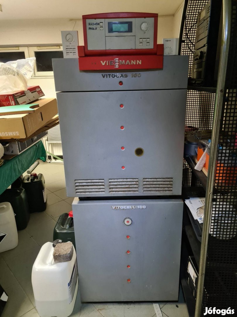 Eladó Viessmann Vitogas 100 gázkazán 60kw + Vitocell 100 tároló