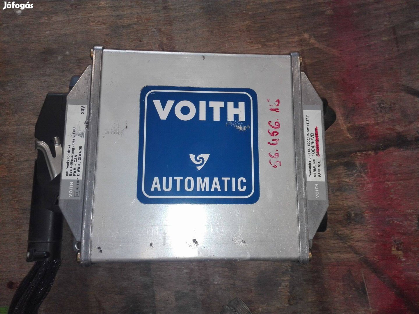 Eladó Voith váltó vezérlő transmission ECU E200 H5 56.456.18 Volvo B