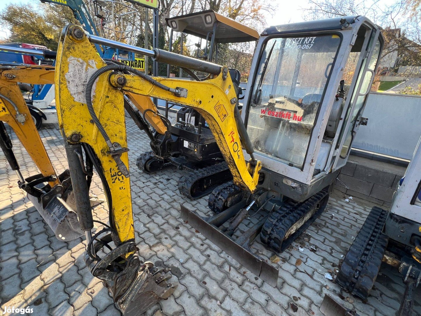 Eladó Wacker 1404-es forgókotró, kedvező áron, nettóban is!