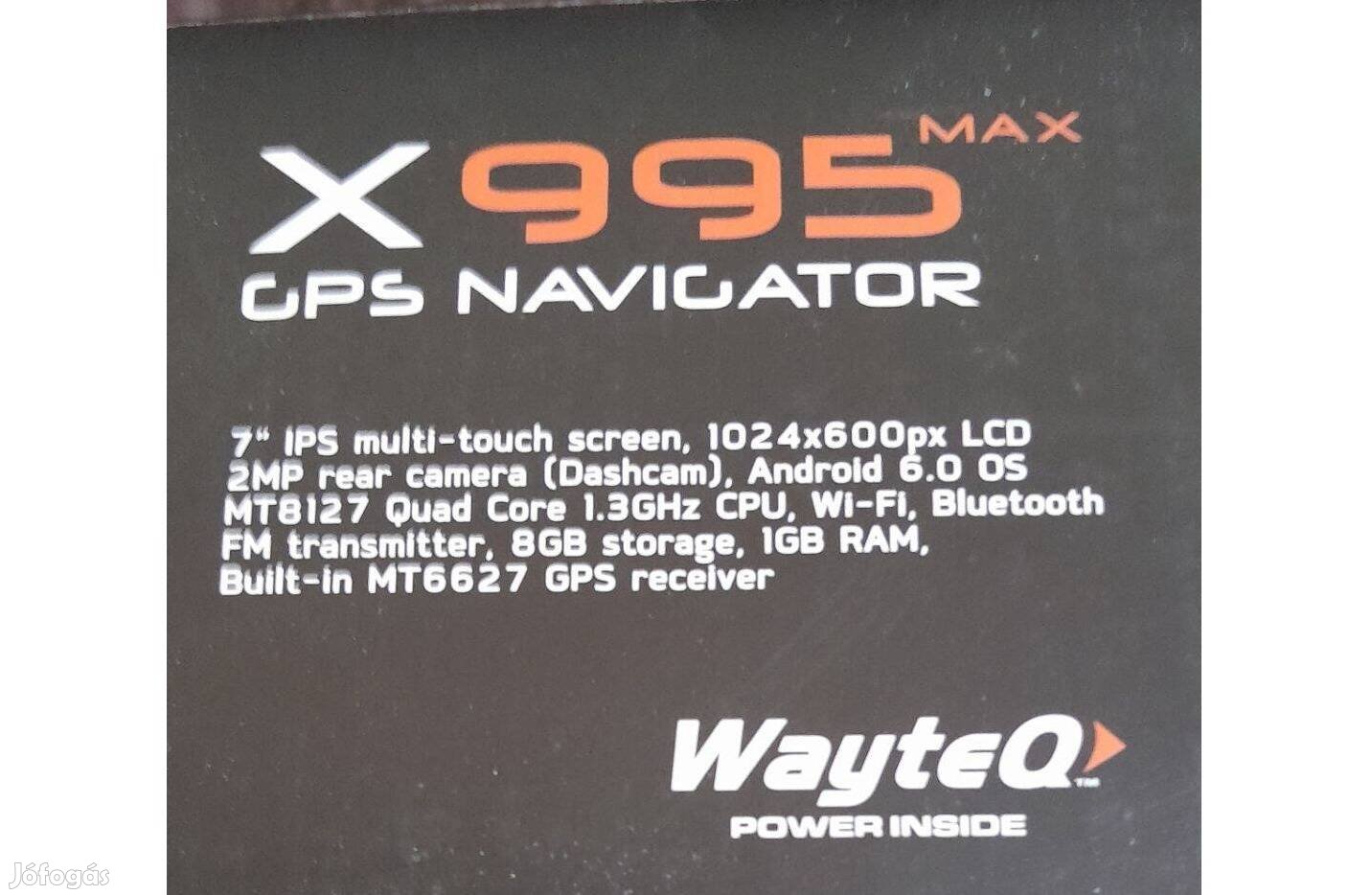 Eladó Wayteq x995 GPS