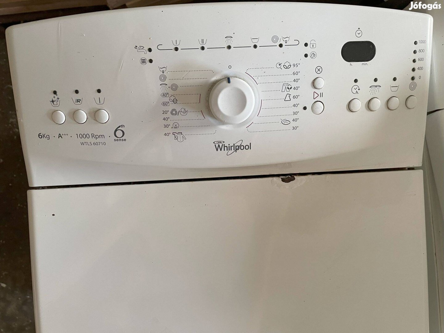 Eladó Whirlpool WTLS 60710 felültöltős mosógép alkatrészei (bontódik)