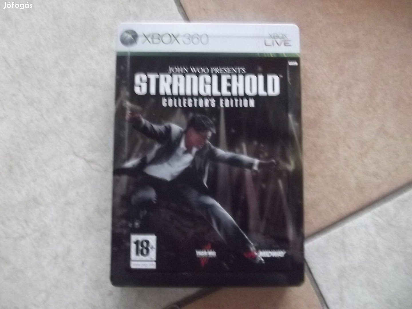 Eladó Xbox 360 Eredeti Játék : 117. John Woo Presents Stranglehold Gyü