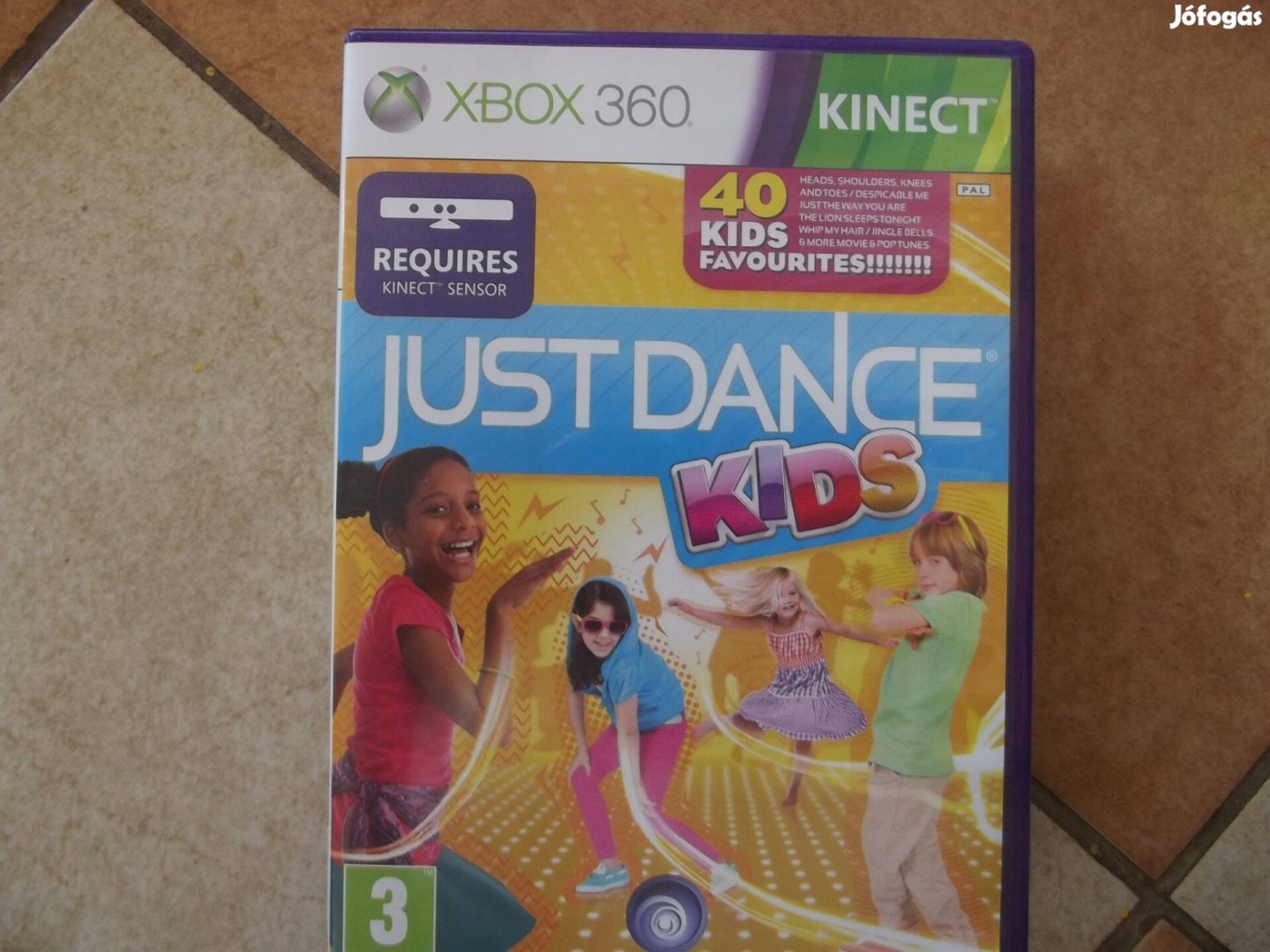 Eladó Xbox 360 Eredeti Játék : 12. Kinect Just Dance Kids