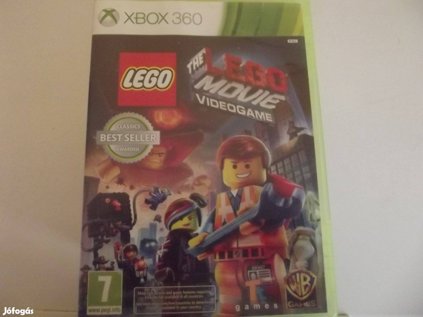 Eladó Xbox 360 Eredeti Játék : 131. Lego The Lego Movie Videogame