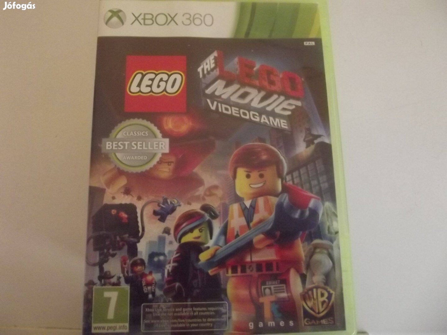 Eladó Xbox 360 Eredeti Játék : 131. Lego The Lego Movie Videogame Karc