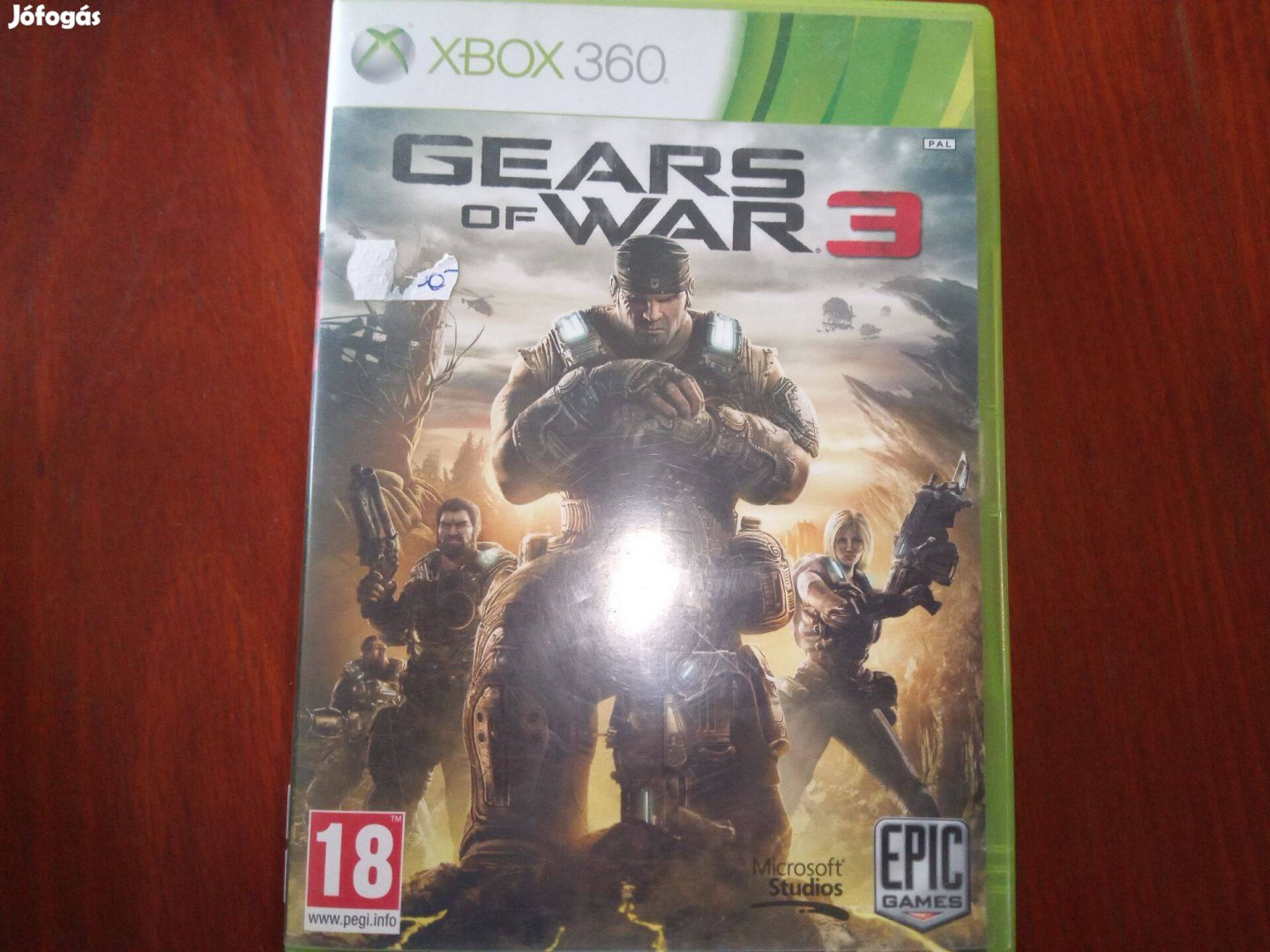 Eladó Xbox 360 Eredeti Játék : 146. Gears of war 3 ( karcmentes)