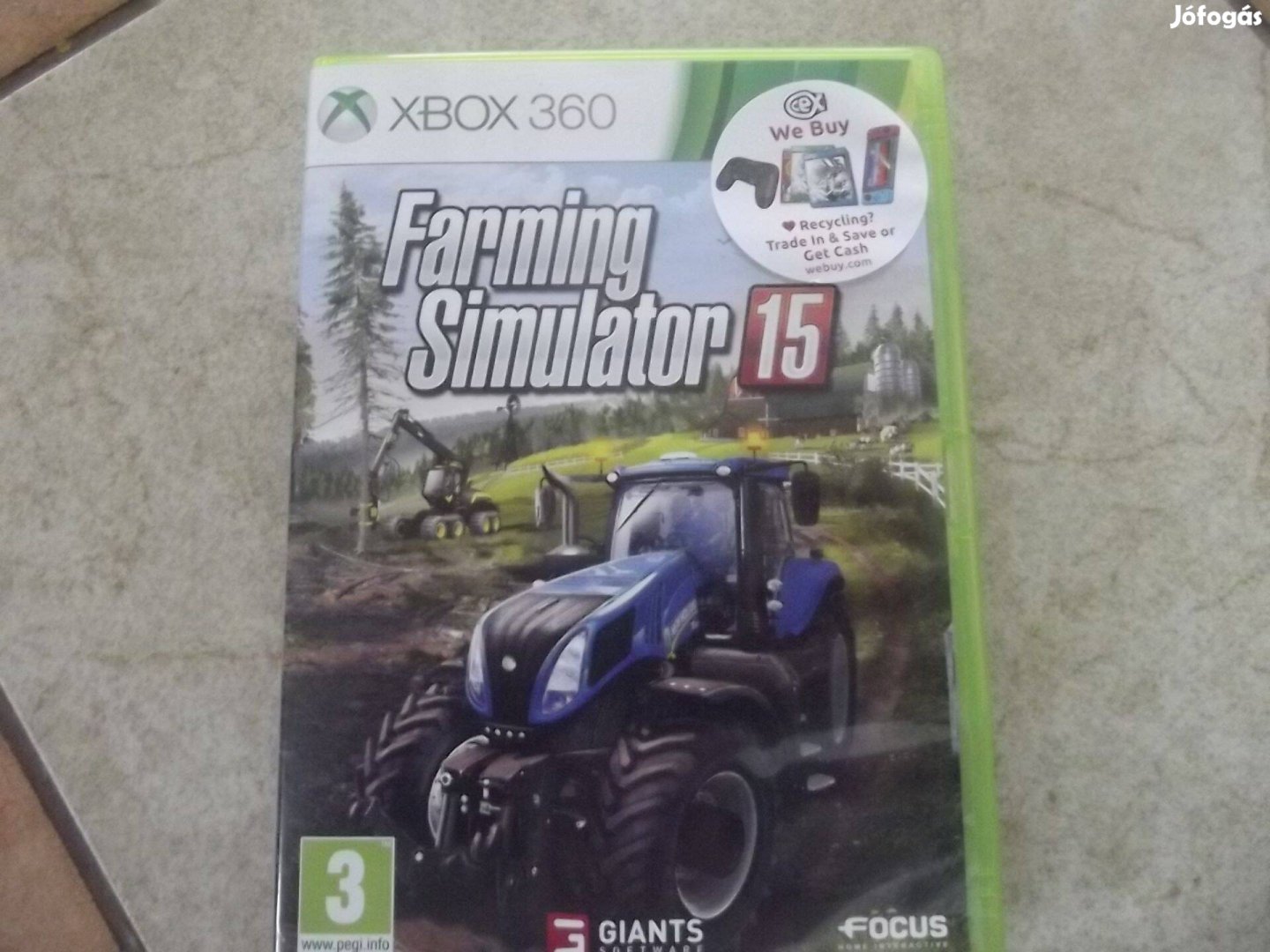 Eladó Xbox 360 Eredeti Játék : 148. Farming Simulator 15 ( karcmentes