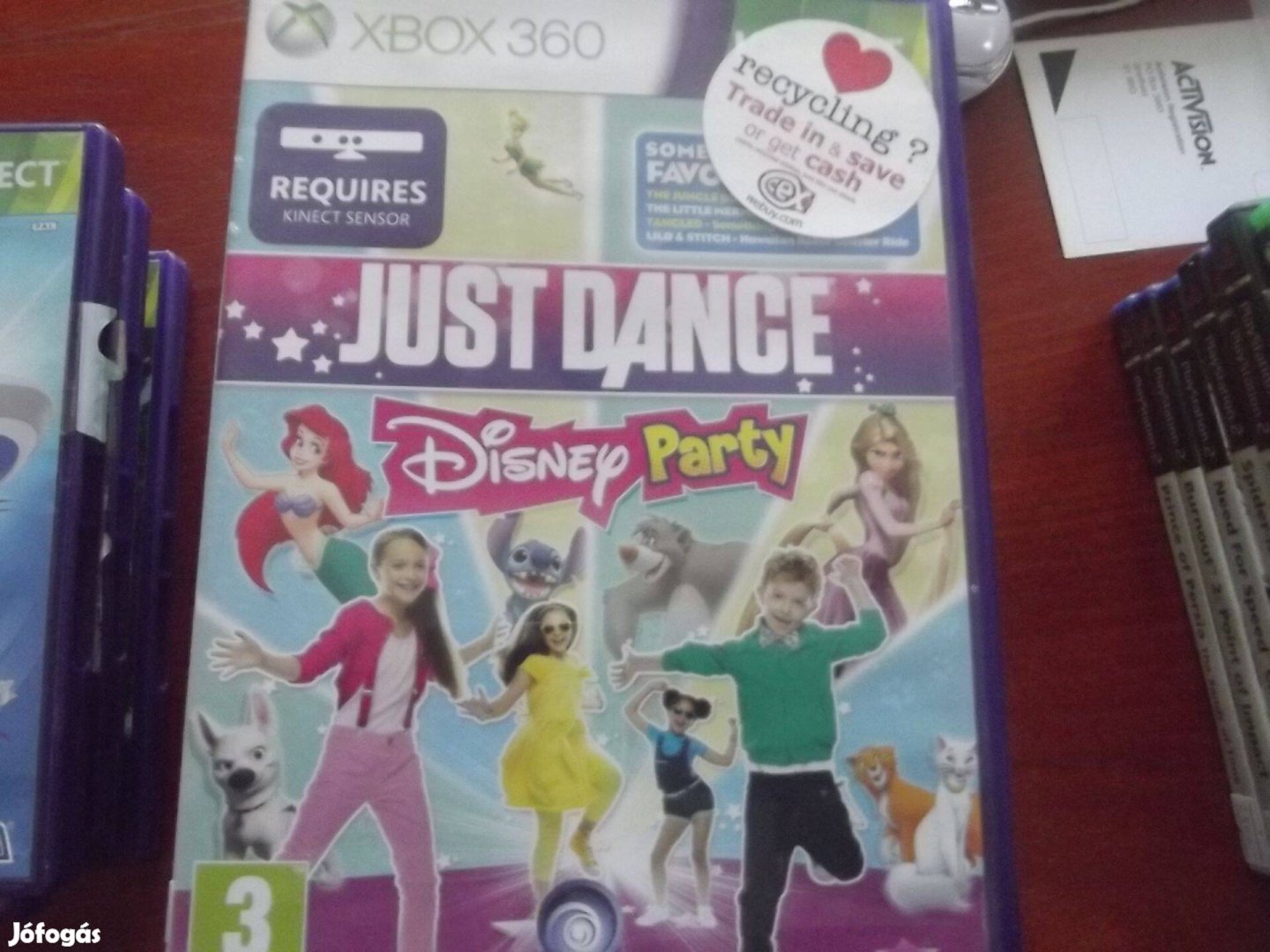 Eladó Xbox 360 Eredeti Játék : 183. Kinect Just Dance Disney Party ( k