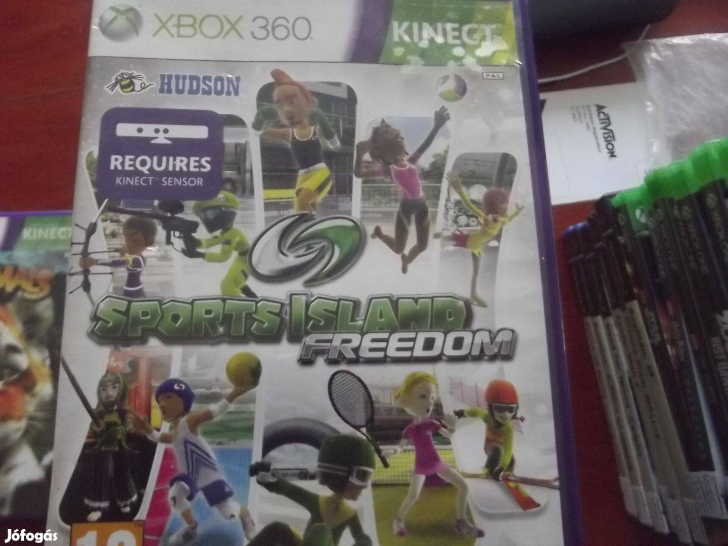 Eladó Xbox 360 Eredeti Játék : 203. Kinect Sports Island Freedom