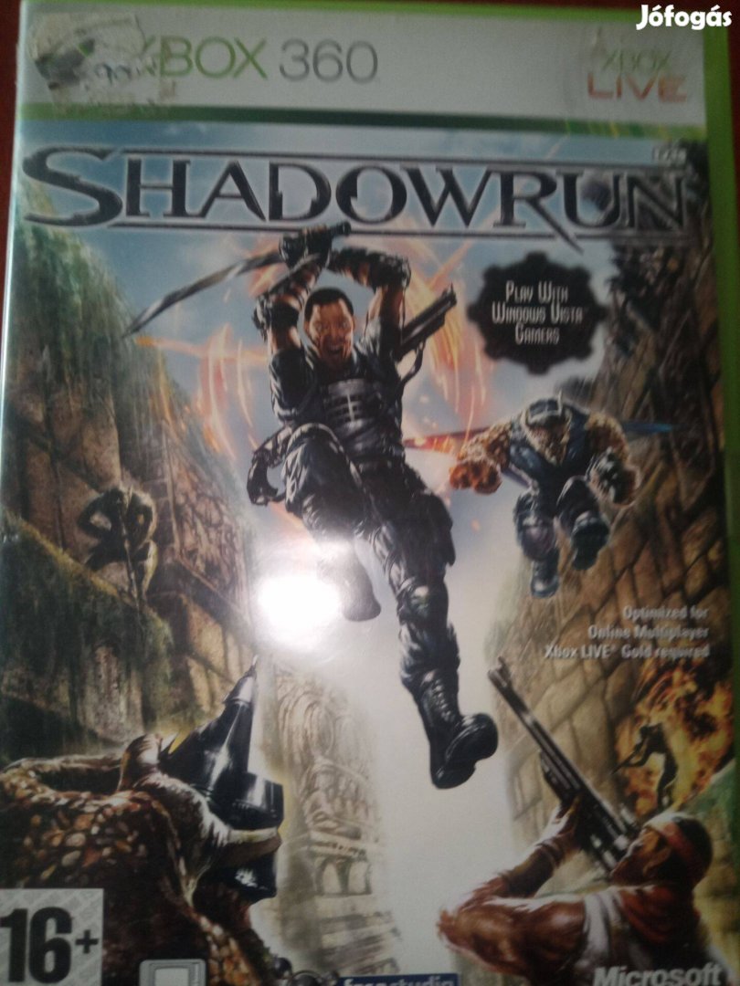 Eladó Xbox 360 Eredeti Játék 45. Shadowrun
