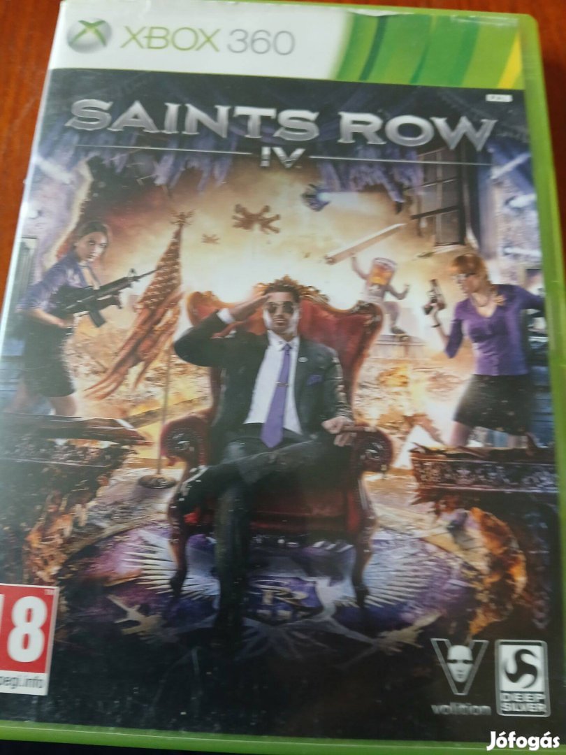 Eladó Xbox 360 Eredeti Játék 69. Saints Row 4 karcmentes