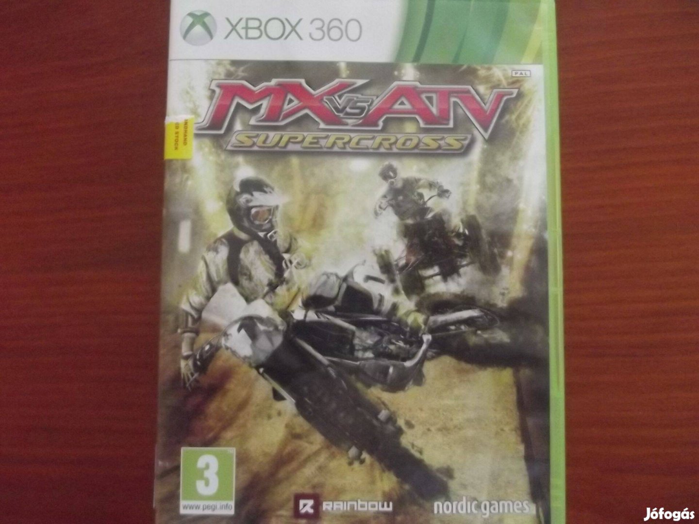 Eladó Xbox 360 Eredeti Játék : 94. Mx Vs Atv Super Cross (karcmentes)